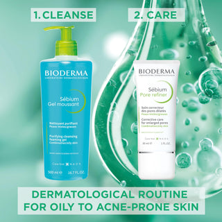 Bioderma Sebium Mat Control Matifying Face Cream - 8-Hour Shine Control, Non-Comedogenic & Hypoallergenic Moisturizer - Glamourous Grace