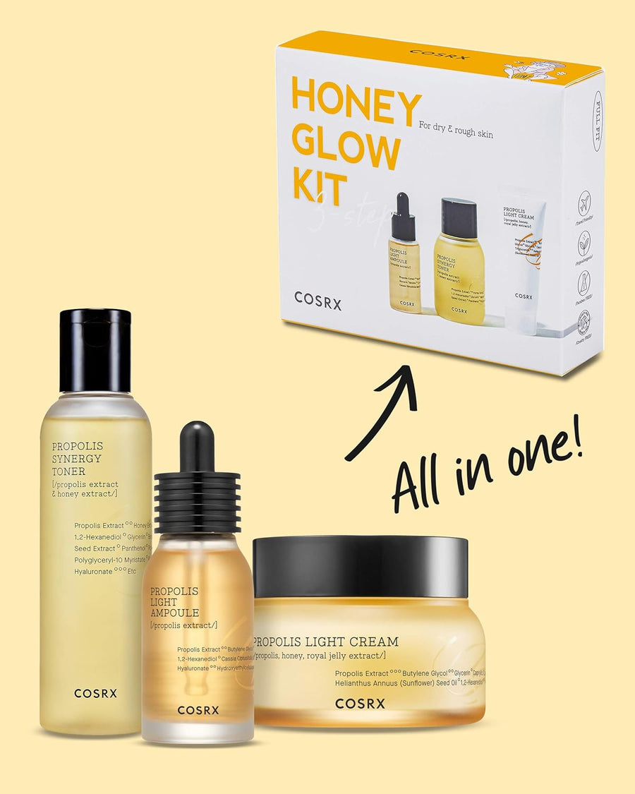Cosrx Honey Glow Kit - Glamourous Grace
