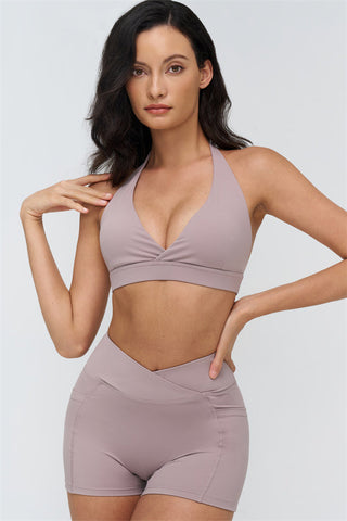 The BoldFit Sports Bra Shorts 2-Piece Set