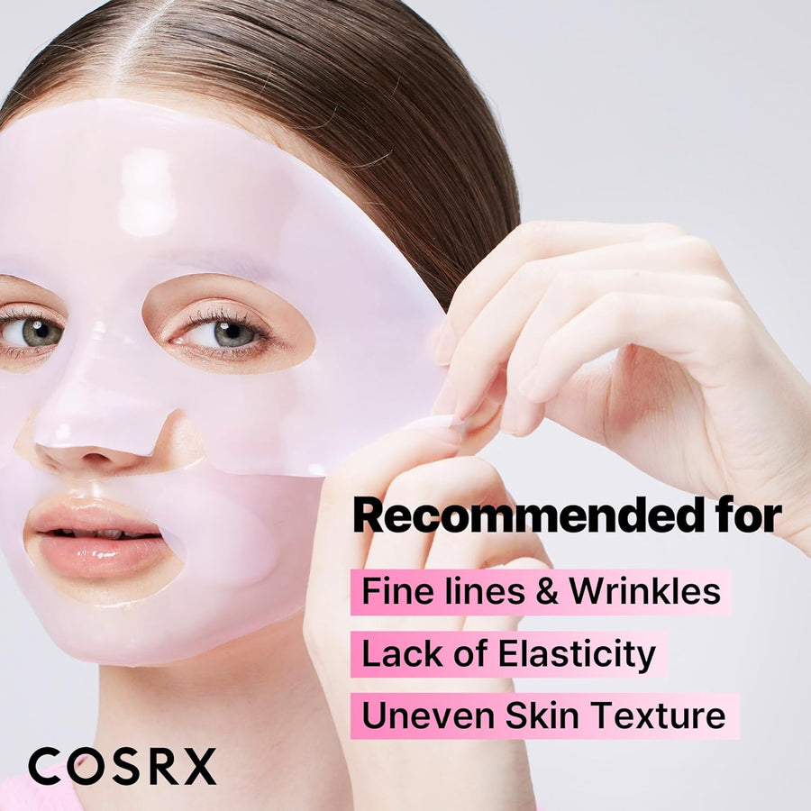 Cosrx The Peptide Collagen Lifting Glow Hydrogel Mask - Glamourous Grace