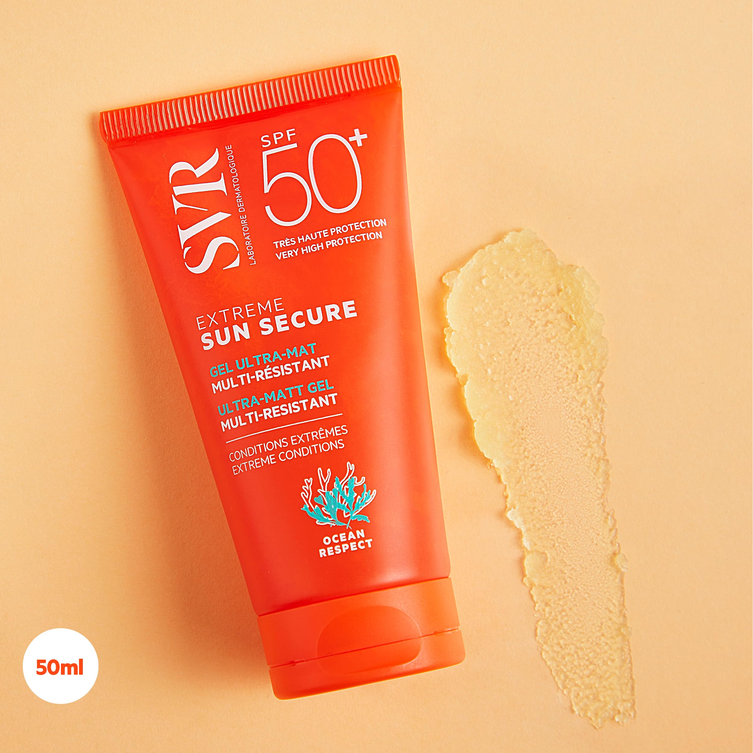 SVR Extreme Sun Secure Ultra Matt Gel Sunscreen SPF50+ for Sun Protection - Glamourous Grace