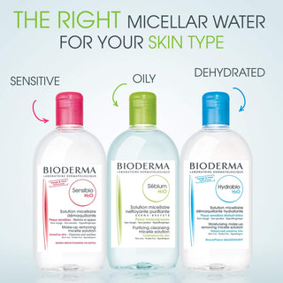 Bioderma Sebium Skincare Set for Oily Skin - Gentle Cleansing & Non-Comedogenic - Sebium H2O & Foaming Gel - Glamourous Grace