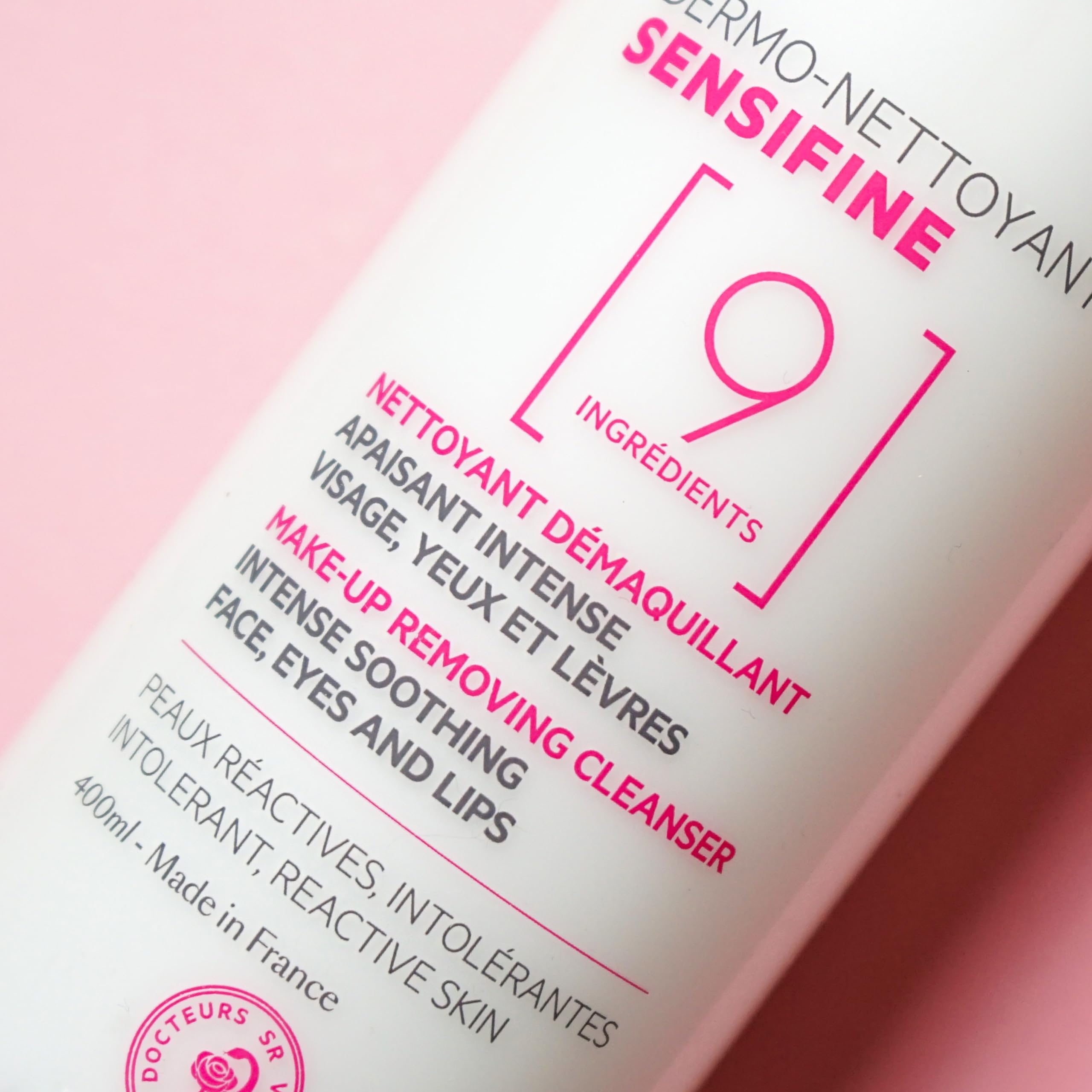SVR Sensifine Dermo Nettoyant Facial Cleanser & Makeup Remover - Gentle, Dermatologically Tested, 400ml - Glamourous Grace