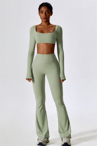 The Lily Belle Flared Leggings