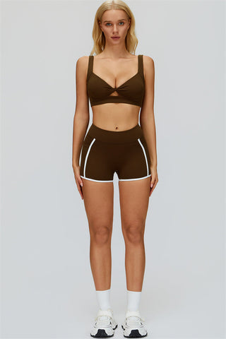 The Whisper Sports Bra Shorts 2-Piece Set