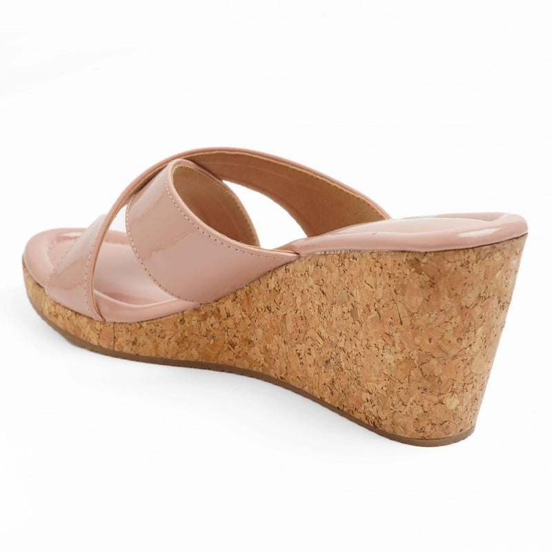 Ellis - Cork Wedges - Glamourous Grace