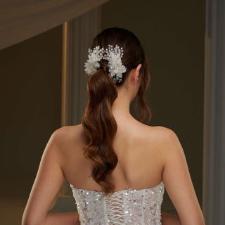 Crystal Hair Comb - Glamourous Grace