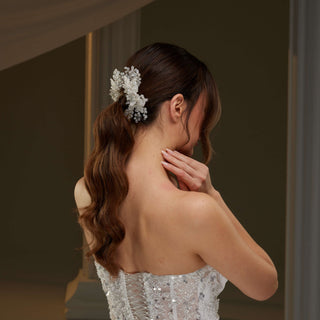Crystal Hair Comb - Glamourous Grace