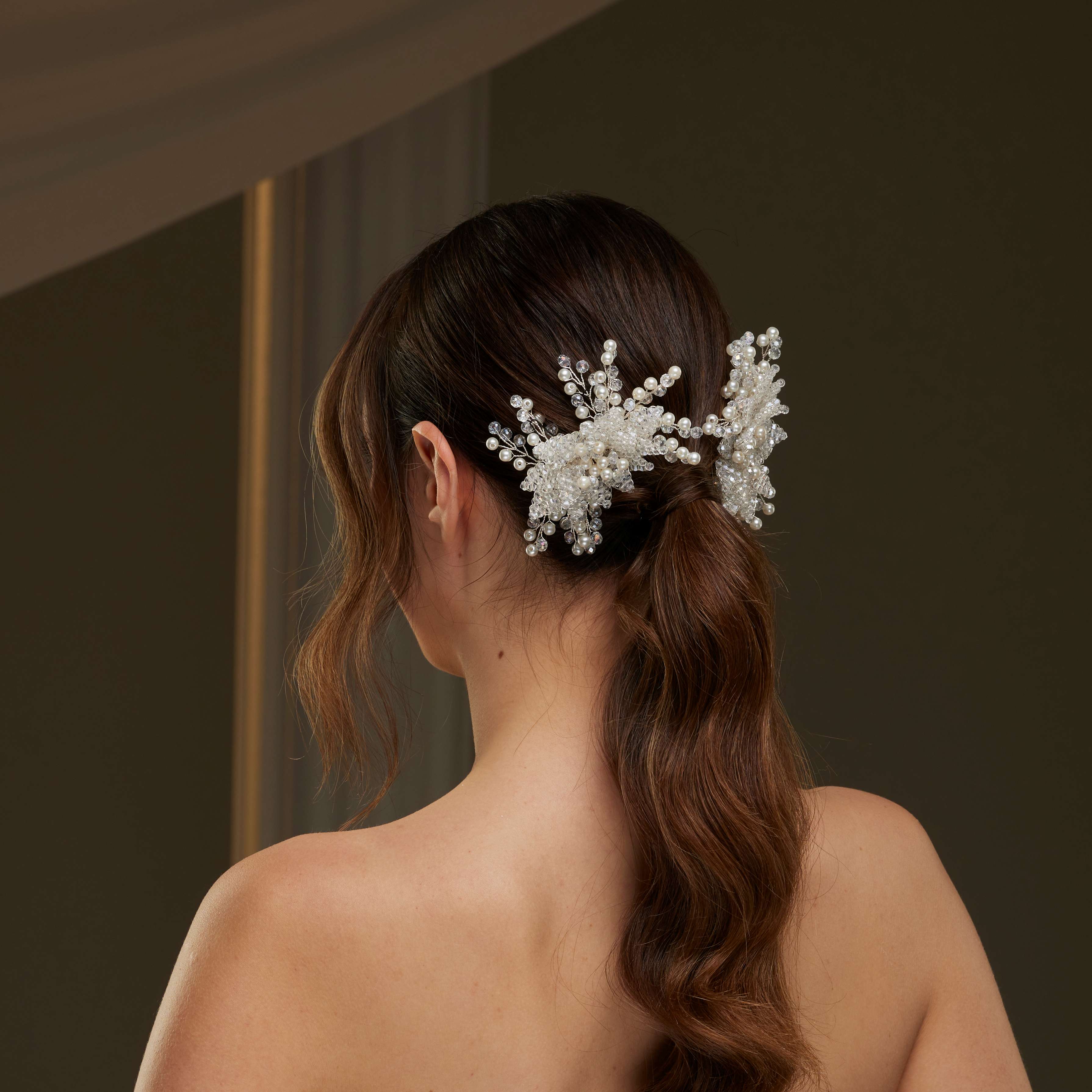 Two piece  Hair Comb Set - Glamourous Grace