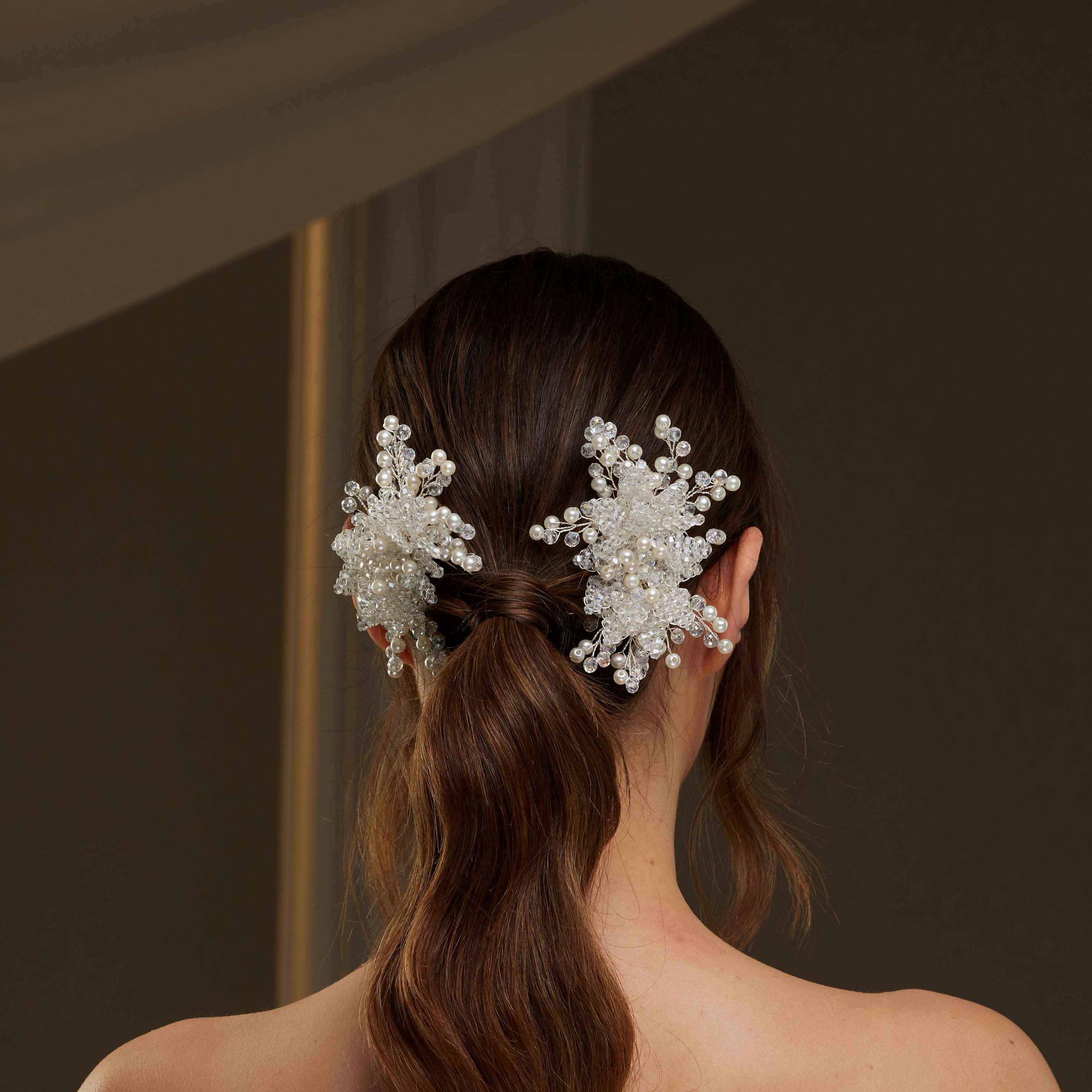 Two piece  Hair Comb Set - Glamourous Grace