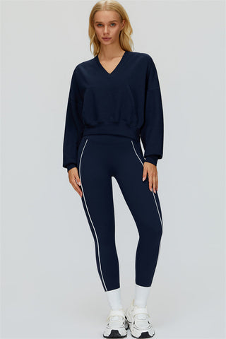 The Whisper V-Neck Hoodie