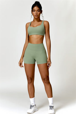 Olivia Sports Bra Shorts 2-Piece Set