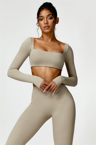 Olivia Crop Top Leggings 2-Piece Set