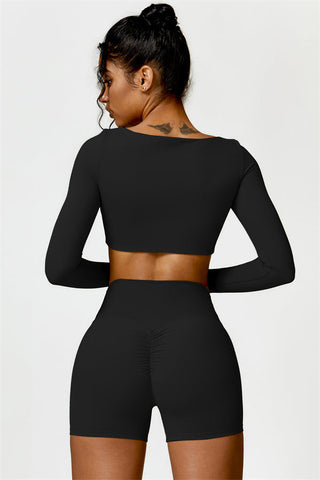 Olivia Crop Top Shorts 2-Piece Set