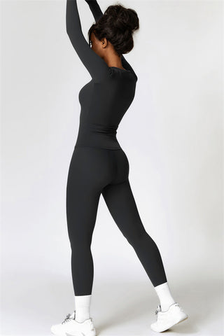 The Isabella Long Sleeve T-shirt Leggings 2-Piece Set
