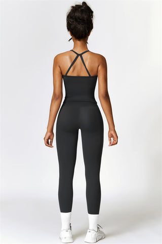 The Isabella Crop Top Leggings 2-Piece Set