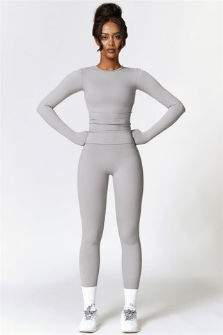 The Isabella Long Sleeve T-shirt Leggings 2-Piece Set