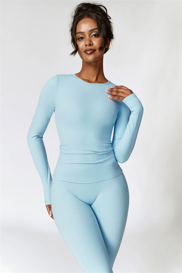 The Isabella Long Sleeve T-shirt Leggings 2-Piece Set - Glamourous Grace
