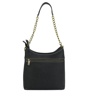 Heritage Leather Multicompartment Hobo - 8532
