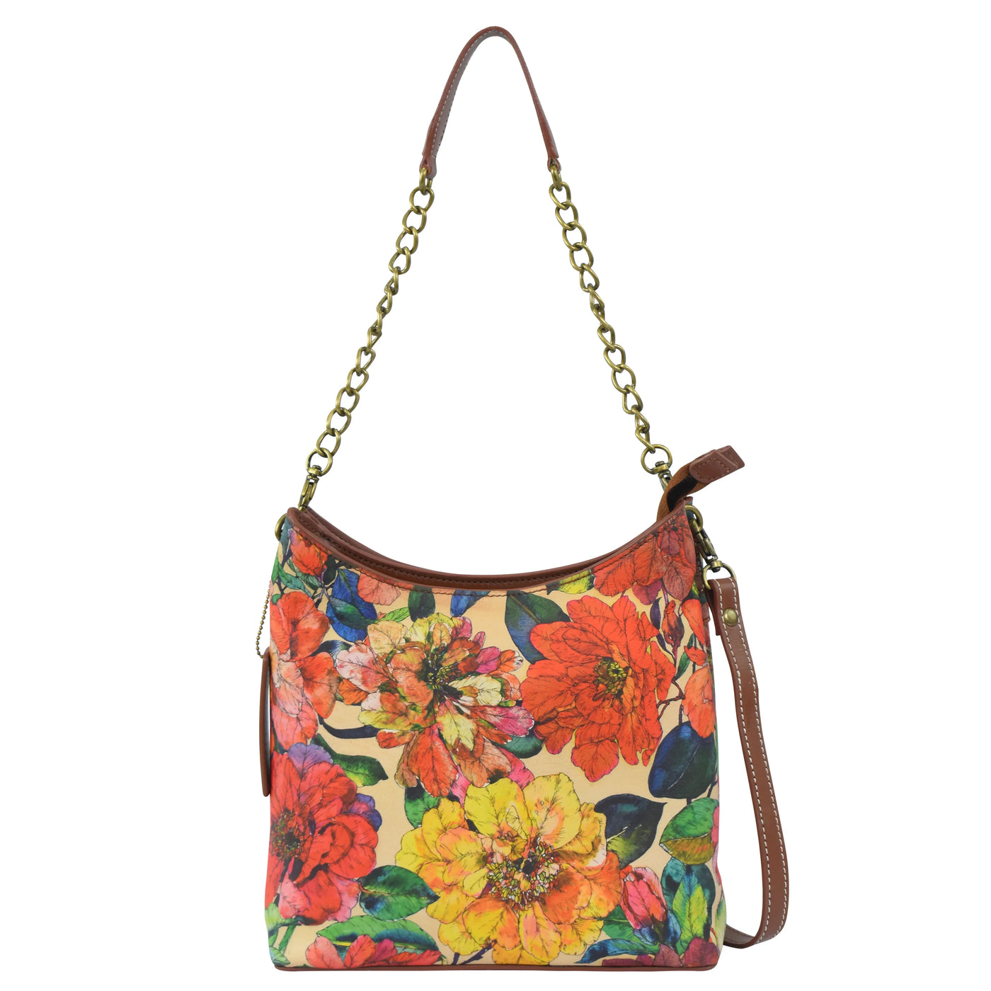 Heritage Leather Multicompartment Hobo - 8532 - Glamourous Grace