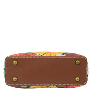 Heritage Leather Multicompartment Hobo - 8532