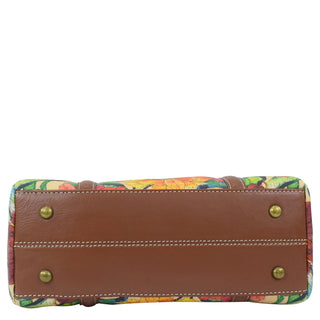 Heritage Leather Large Convertible Satchel - 8535