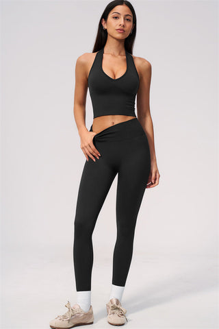 The New Allure Halter Top Leggings 2-Piece Set