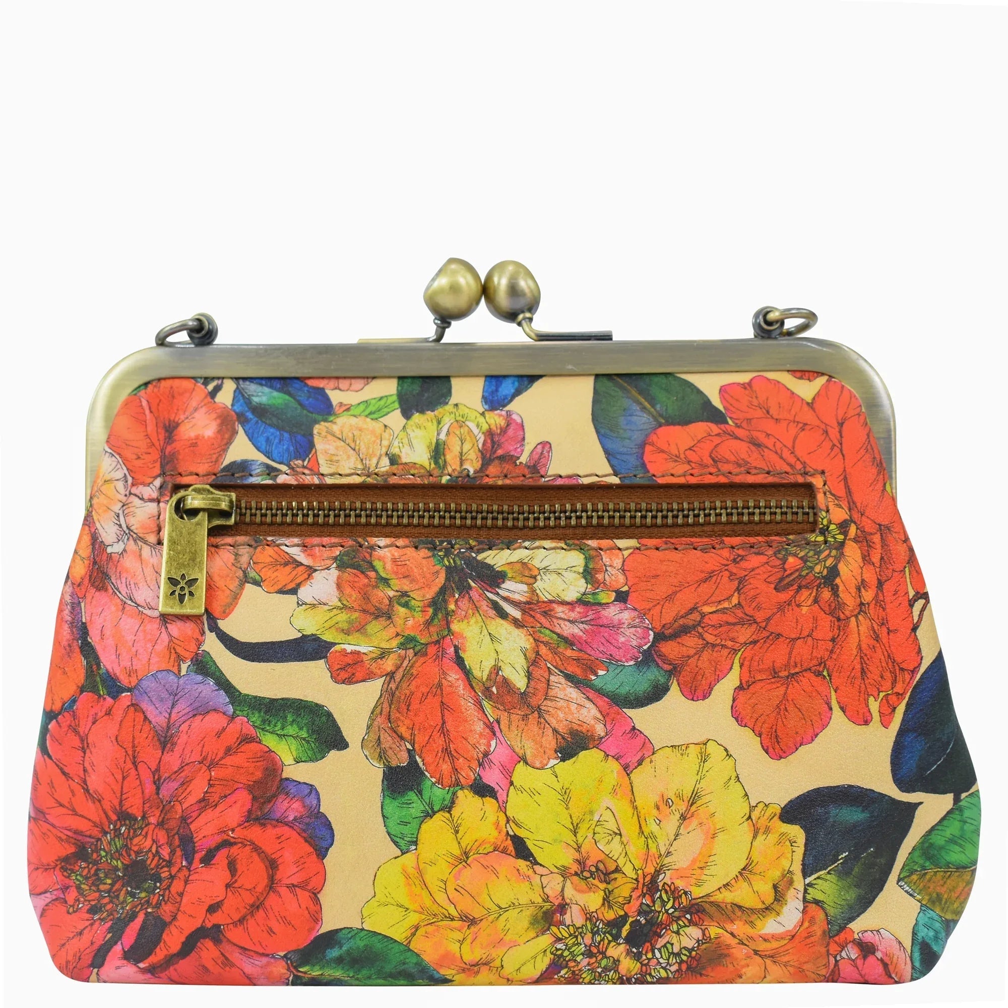 Heritage Leather Crossbody Frame Bag - 8594