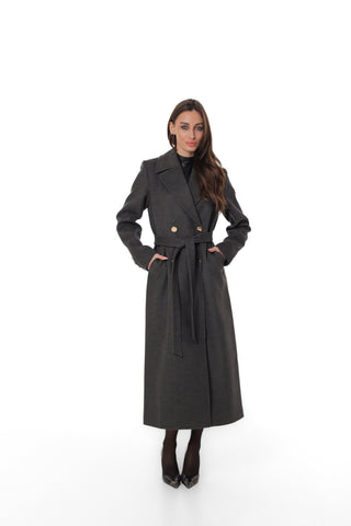 Atlas Tailored Cashmere Wool Coat
