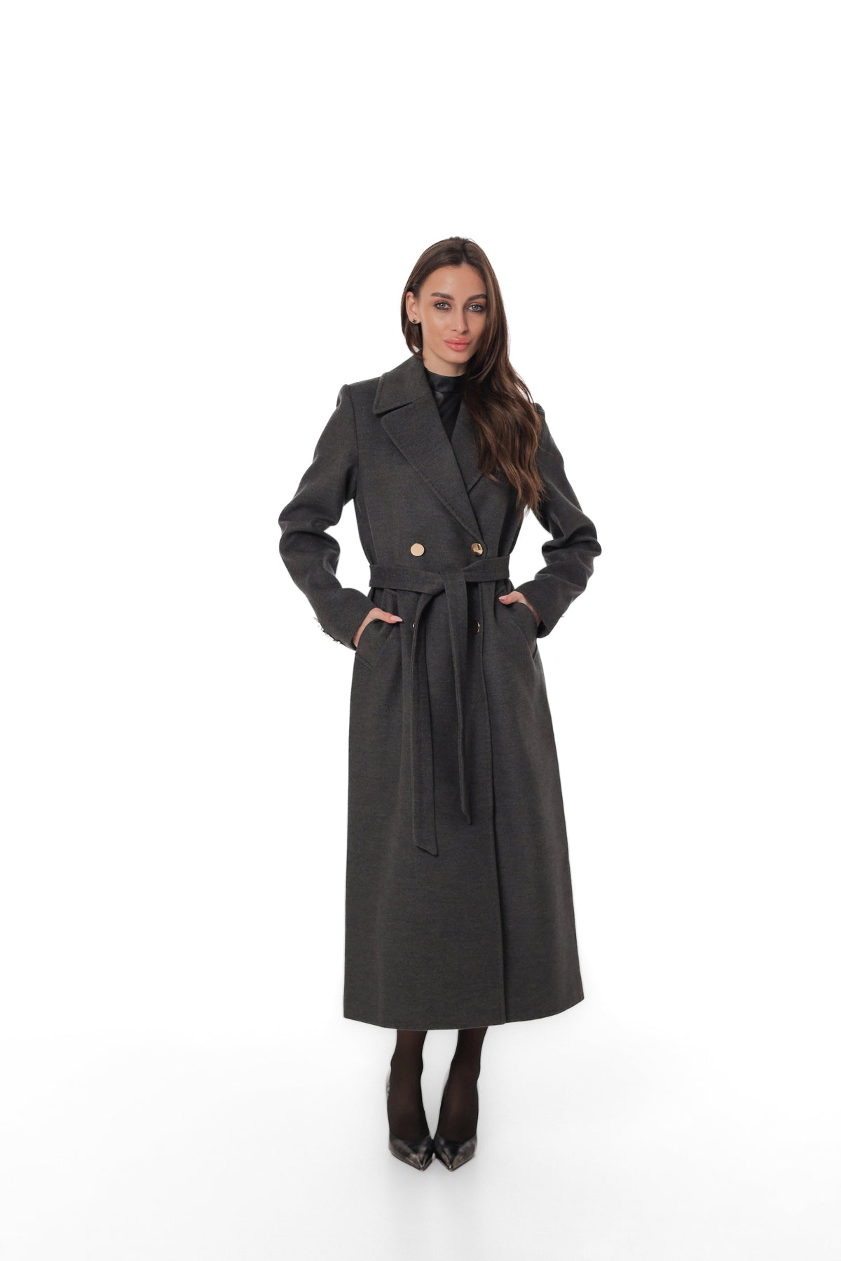 Atlas Tailored Cashmere Wool Coat