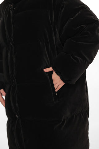 Transformer 2 in 1 Velour Down Coat/Vest