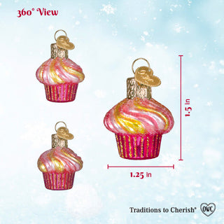 Mini Cupcake Ornament