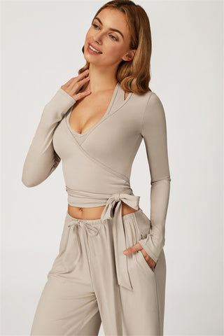 The Sprint Long Sleeve Crop Top