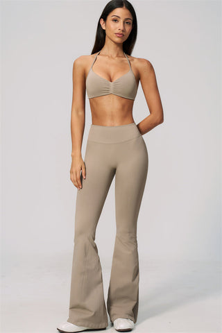 The Velvetine Flared Leggings
