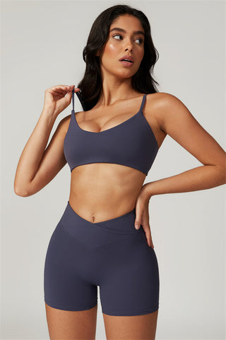 The Sophia Sports Bra Shorts 2-Piece Set