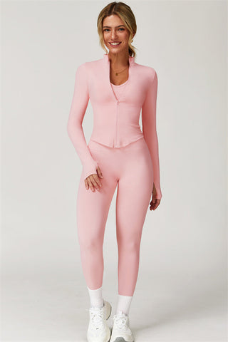 The Delight Jacket Leggings 2-Piece Set - Glamourous Grace
