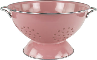 Powder Coated Colanders, Various Sizes, Pink