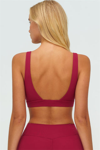 The Lushness V-Back Sports Bra Leggings 2-Piece Set