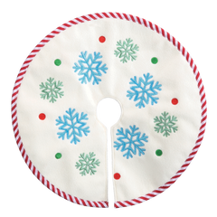 Mini Snowflake Tree Skirt
