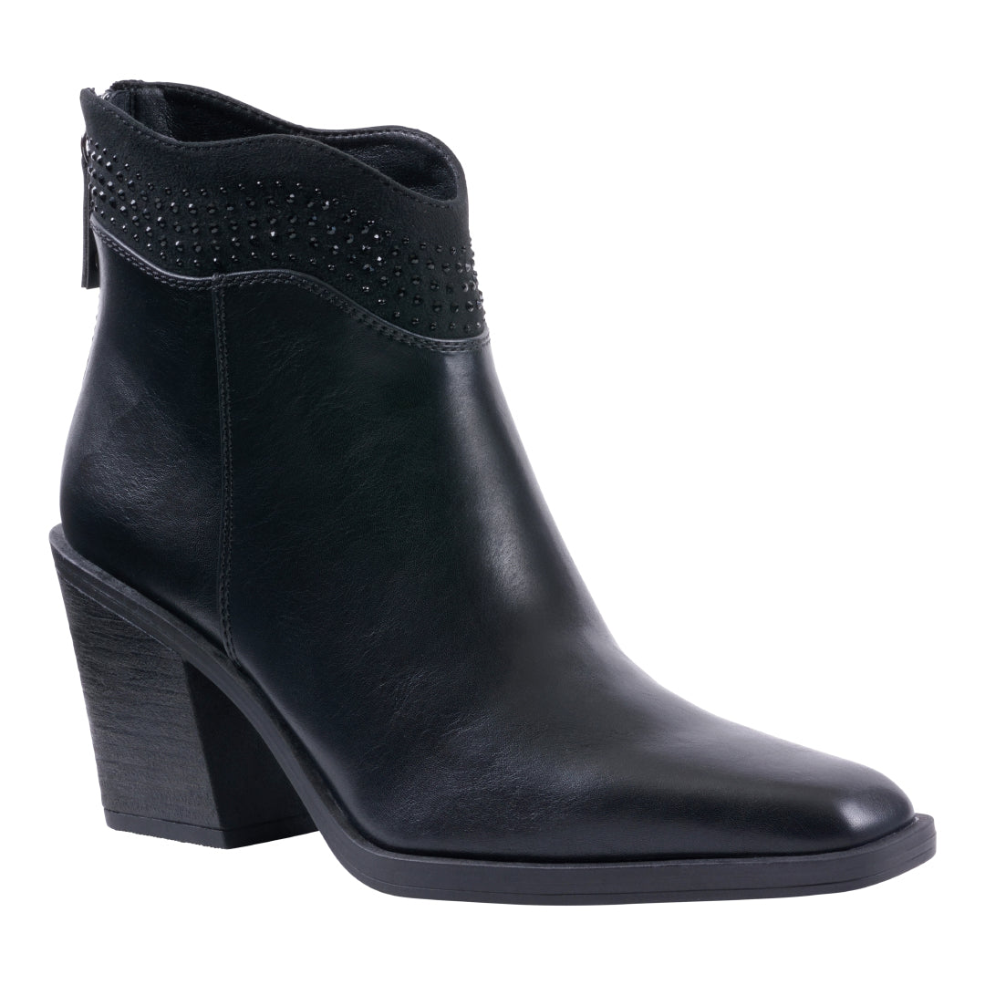 Women's Dawn Black Bootie - Glamourous Grace