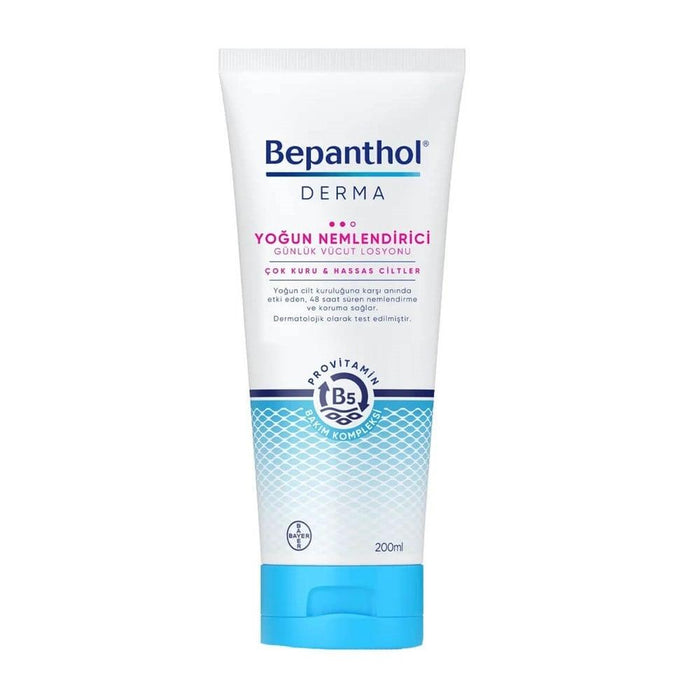 Bepanthol Derma Moisturizing Body Lotion for Dry & Sensitive Skin - 200ml, 48hr Hydration - Glamourous Grace