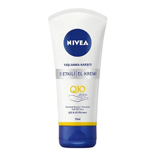 Nivea Q10 Hand Cream - Firm, Elastic Skin, 2.54 fl oz - Glamourous Grace