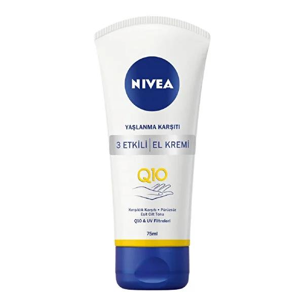 Nivea Q10 Hand Cream - Firm, Elastic Skin, 2.54 fl oz - Glamourous Grace