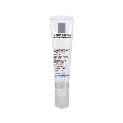 La Roche-Posay Redermic R Yeux: Anti-Aging Eye Cream for Sensitive Skin - Reduce Wrinkles & Rejuvenate, Gentle & Effective, .51 fl oz - Glamourous Grace