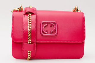 The Maneadero Fuchsia Leather Handbag