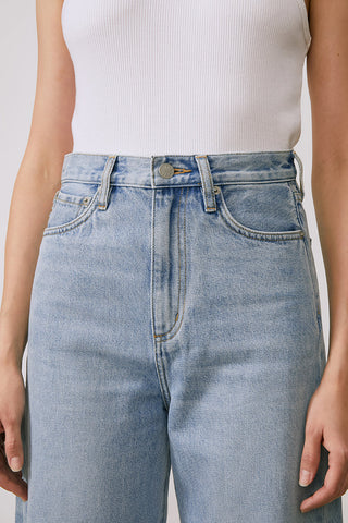 Queens Of Noise High Rise Barrel Jeans HJ026 [FINAL SALE] - Glamourous Grace