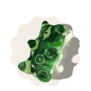 green gummy