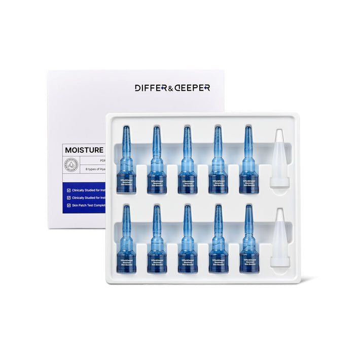 DIFFER&DEEPER Moisture Skin Booster (2ml x 10) - Glamourous Grace