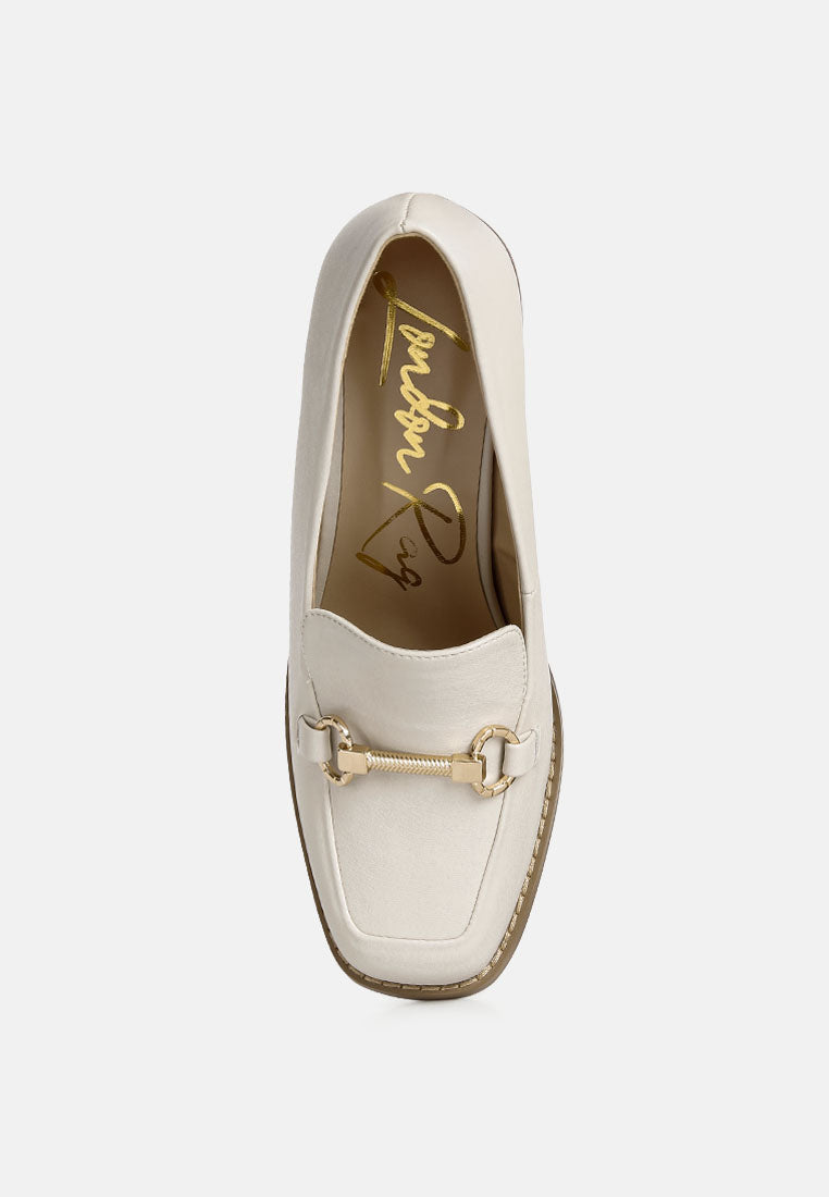 Boss Fav Classic Block Heel Loafers - Glamourous Grace