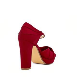 Gloria Satin Heels - Glamourous Grace